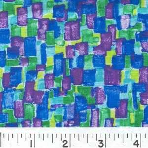  45 Wide VAQUARIA   BLUE HAZE Fabric By The Yard Arts 