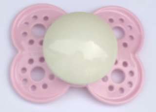 Reborn Putty Pacifier, Pink and White ~MAM~  