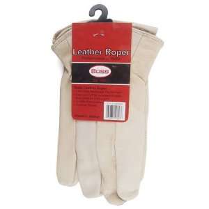  Leather Roper Unlined Ladies Gloves, Medium