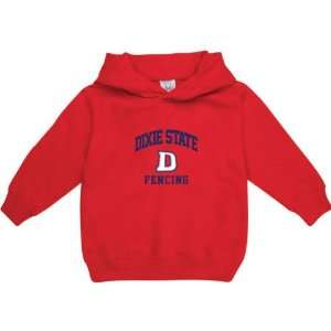  Dixie State Red Storm Red Toddler/Kids Fencing Arch 