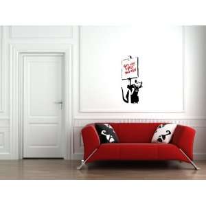  Rat Get Out While You Can   Wall Vinyl Decal