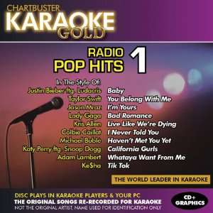  Karaoke Gold Radio Pop Hits 1 Various Artists Music