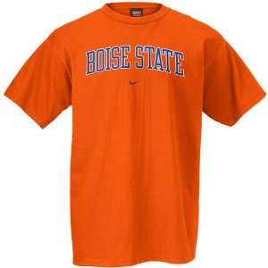  Nike Boise State Broncos Orange Classic College T shirt 