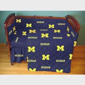  College Covers Michigan Crib Bedding Series Michigan Crib 