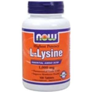  L Lysine 1,000 mg 100 Tablets