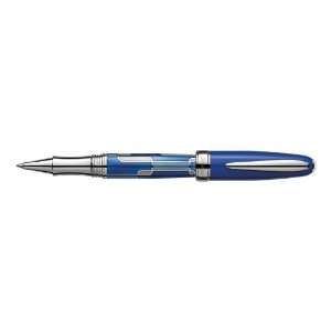   Enamel Blue Motley Rollerball Pen   LMB R200 6BL