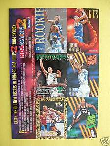 1994 95 SkyBox NBA Hoops 2 Uncut Promo Card 6 JasonKidd  