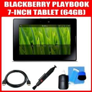  Blackberry Playbook 7 Inch Tablet (64GB) + HDMI Cable 