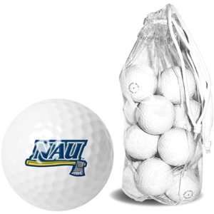  Northern Arizona Lumberjacks NCAA 15 Golf Ball Clear Pack 