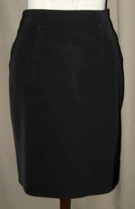 PRADA Black Pencil Skirt Size 38 / 4 US  