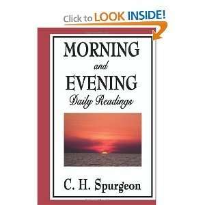    Morning and EveningDaily Readings bySpurgeon Spurgeon Books