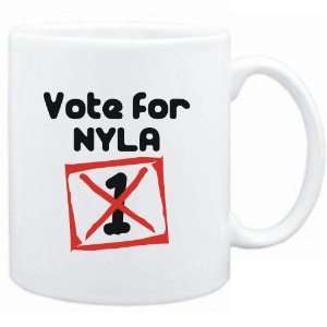 Mug White  Vote for Nyla  Female Names  Sports 