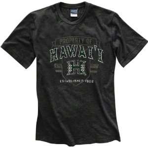    Hawaii Warriors Black Router Heathered Tee