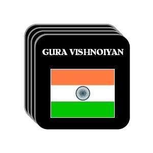  India   GURA VISHNOIYAN Set of 4 Mini Mousepad Coasters 