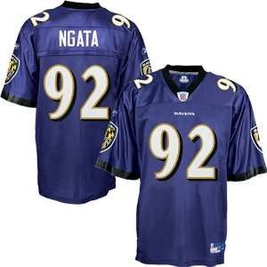 Haloti Ngata #92 Purple Baltimore Ravens Reebok NFL Premier All 