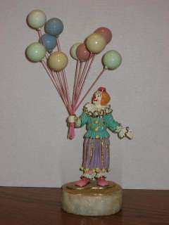 Ron Lee Sculpture   Clown with Balloons Signed Numbered  