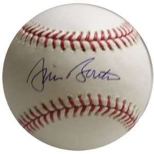 Jim Bouton Autographed Baseball   Tri Star