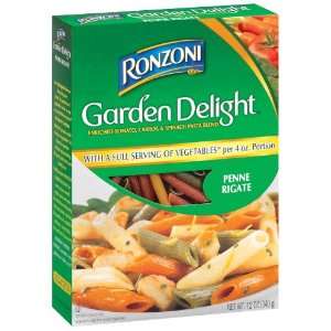 Ronzoni Garden Penne Rigate, 12 oz Grocery & Gourmet Food