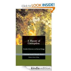 Theory of Corruption Osvaldo Schenone, Samuel Gregg  