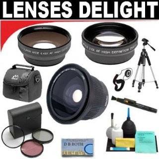 42x HD Super Wide Angle Fisheye Lens + 2x Digital Telephoto 