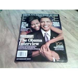 Essence, March 2010 Exclusive The Obama Interview. Fixing Our Schools 