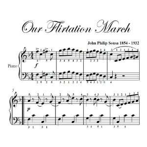   March Sousa Big Note Piano Sheet Music John Philip Sousa Books