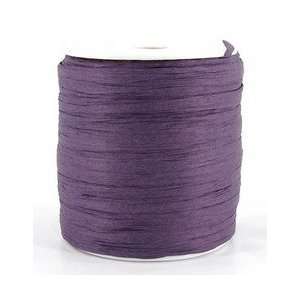  Ribbon paper raffia .25 x 100 yds purple Arts, Crafts 