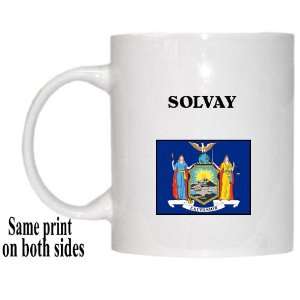  US State Flag   SOLVAY, New York (NY) Mug 