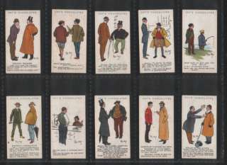 TRADE cards cigarette cards Frys Chocolates Phil May  