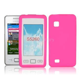   SILICONE CASE COVER SKIN FOR SAMSUNG GT S5260 TOCCO ICON / STAR II