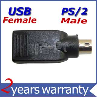 USB FEMALE TO PS2 MALE Adapter Converter keyboard MOUSE  