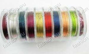 20Roll 0.3MM Bead Copper Wire String Fit Jewelry 1  
