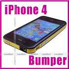 Black/Blue Bumper Frame cover iPhone 4 8GB 16GB AT&T OS