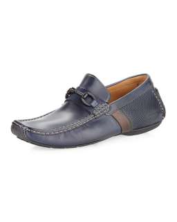 Magnanni Azul Loafer, Navy  