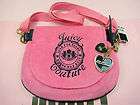   Pink Blue Live For Sugar Crossbody Messenger Bag w/ Heart Keychain