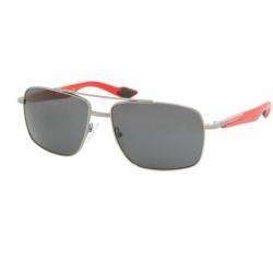 Prada Sport PS51MS Gunmetal/Red Sport Sunglasses  