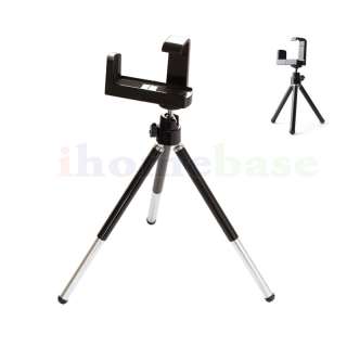 Portable mini Tripod with Holder for iPhone 3 3GS 4 4S iPod Touch 