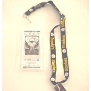  Pittsburgh Steelers Lanyard and Ticket Holder Everything 