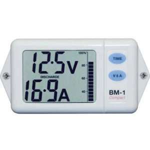  New CLIPPER BM 1CW BATTERY MONITOR COMPACT WHITE   39401 