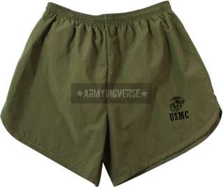 Olive Drab USMC Physical Training Shorts  
