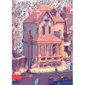  Miniature N Scale detailed Victorian House #16 Everything 