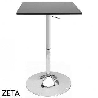  Winsome Wood Black and Chrome Pub Table