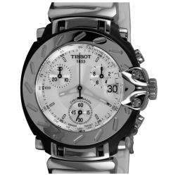 Tissot Womens T Race Ladies Chronograph White Strap Watch 
