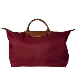 Longchamp Burgundy Tote Bag  