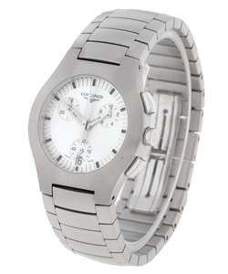 Longines Opposition Mens White Dial Chronograph Watch  