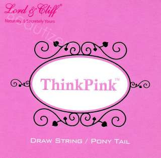 Lord&Cliff THINK PINK Long Drawstring Ponytail GLORIA L  