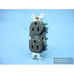   Brown INDUSTRIAL Receptacle Duplex Outlet 15A 5262