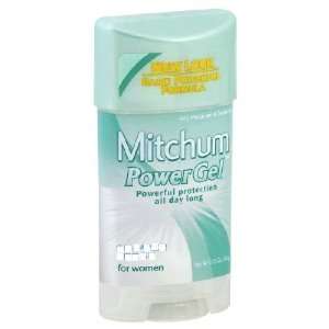 Mitchum Power Gel, Powder Fresh Clear Gel, Anti perspirant & Deodorant 