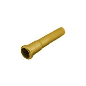  Satin Gold Drain Extension Tube Pipe 1 1/2 x 8