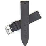 Watchband, Khaki Swat Multi Touch, Black, Rubber Strap, 22mm, Silver 